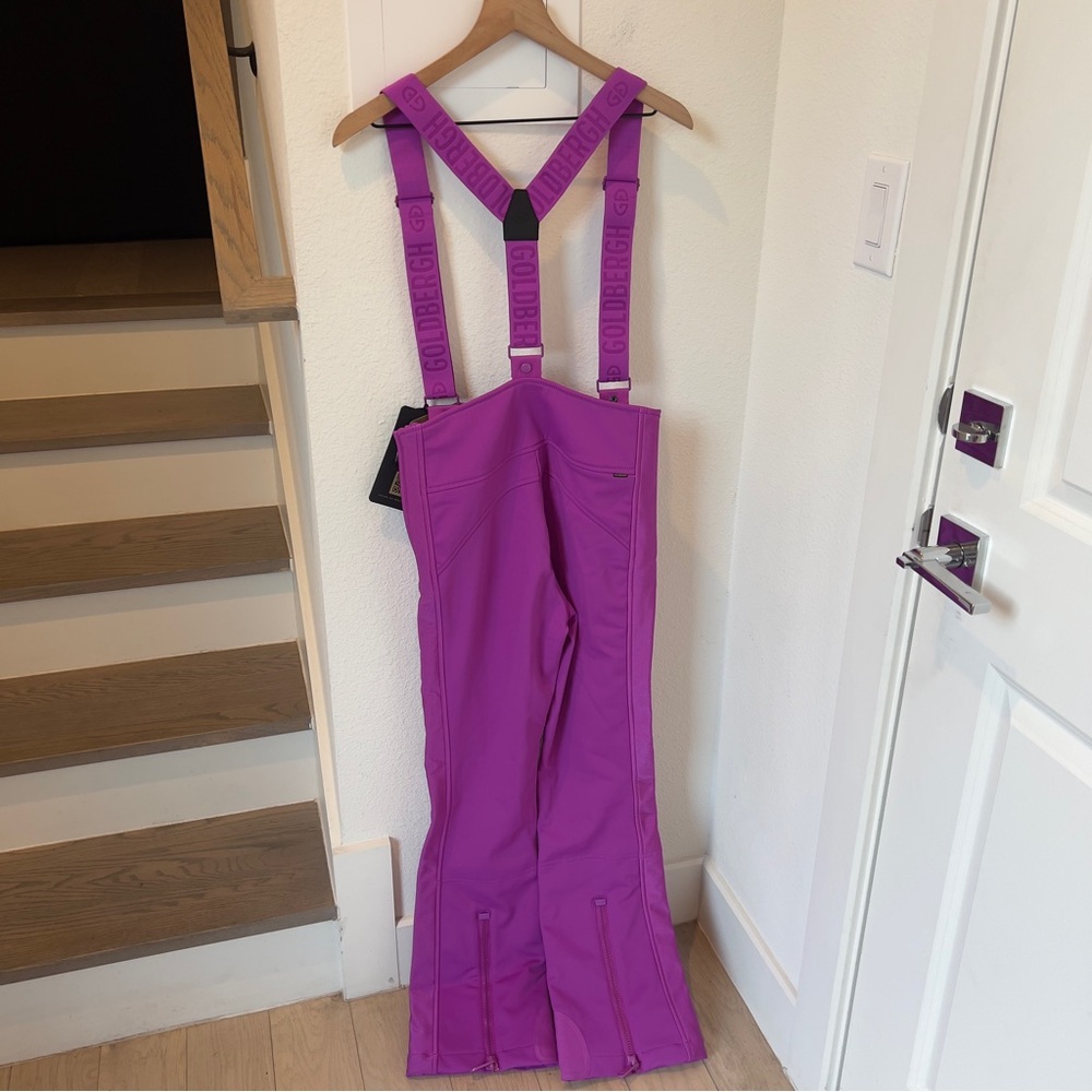 GOLDBERGH High End Ski Salopettes in Purple - Picture 7 of 14